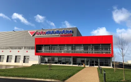 plateforme logisteo autodis group parc A5 sénart