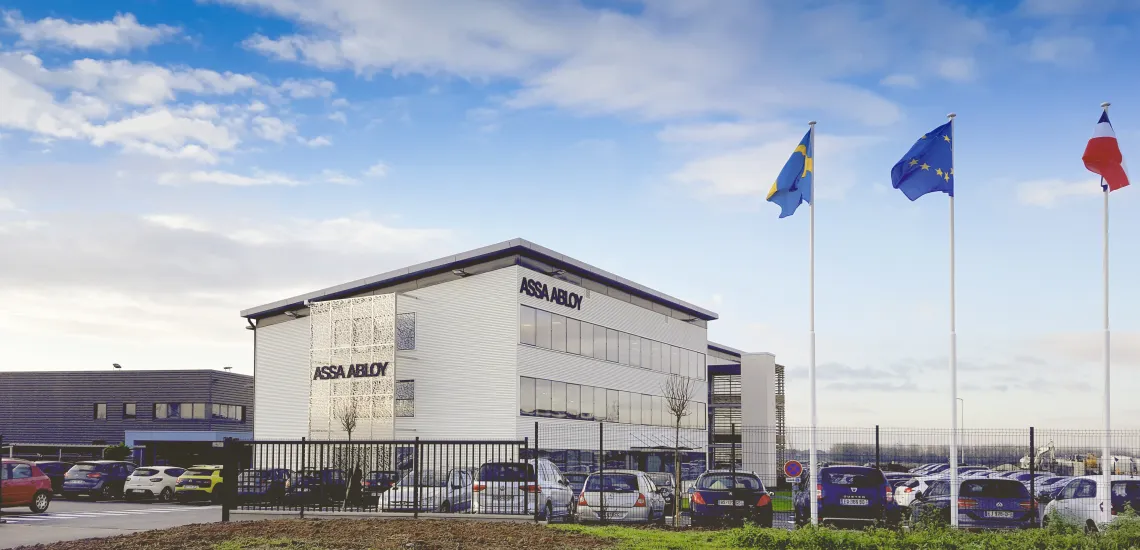 assa abloy parc A5 Sénart
